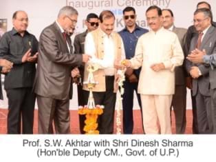 Prof. S.W. Akhtar with Dr. A.P.J. Abdul Kalam