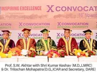 Prof. S.W. Akhtar with Shri Suraj Bhan