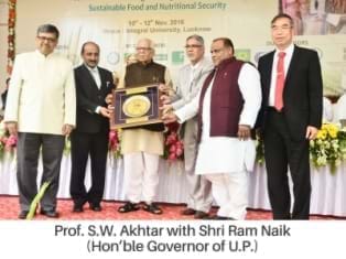 Prof. S.W. Akhtar with Dr. A.P.J. Abdul Kalam